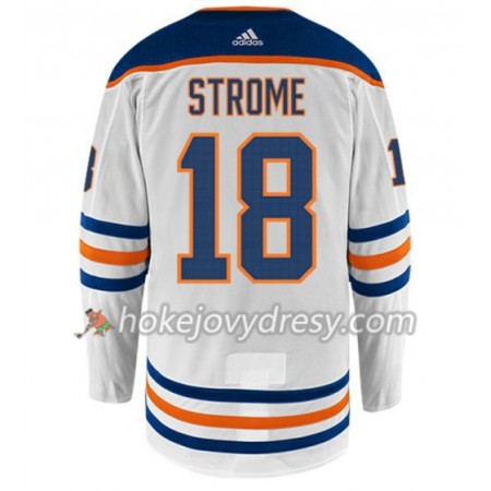 Pánské Hokejový Dres Edmonton Oilers RYAN STROME 18 Adidas Bílá Authentic